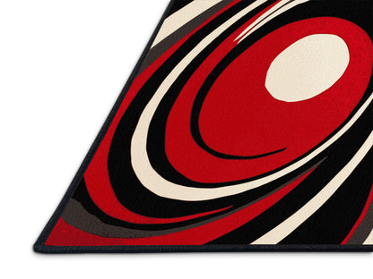 Scarlet Dusk Rug