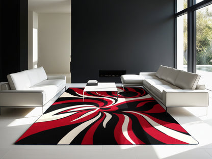 Flame Arc Rug