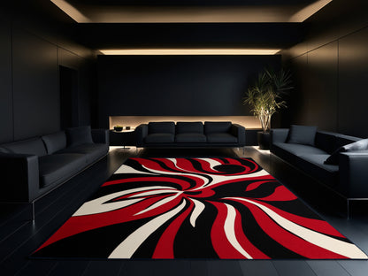 Flame Arc Rug