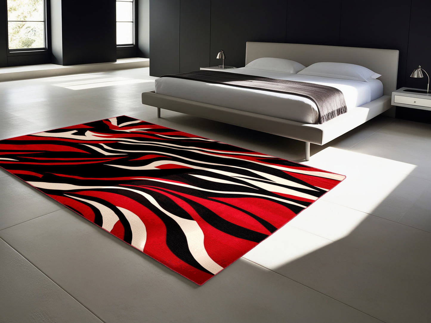 Fiery Cosmos Rug