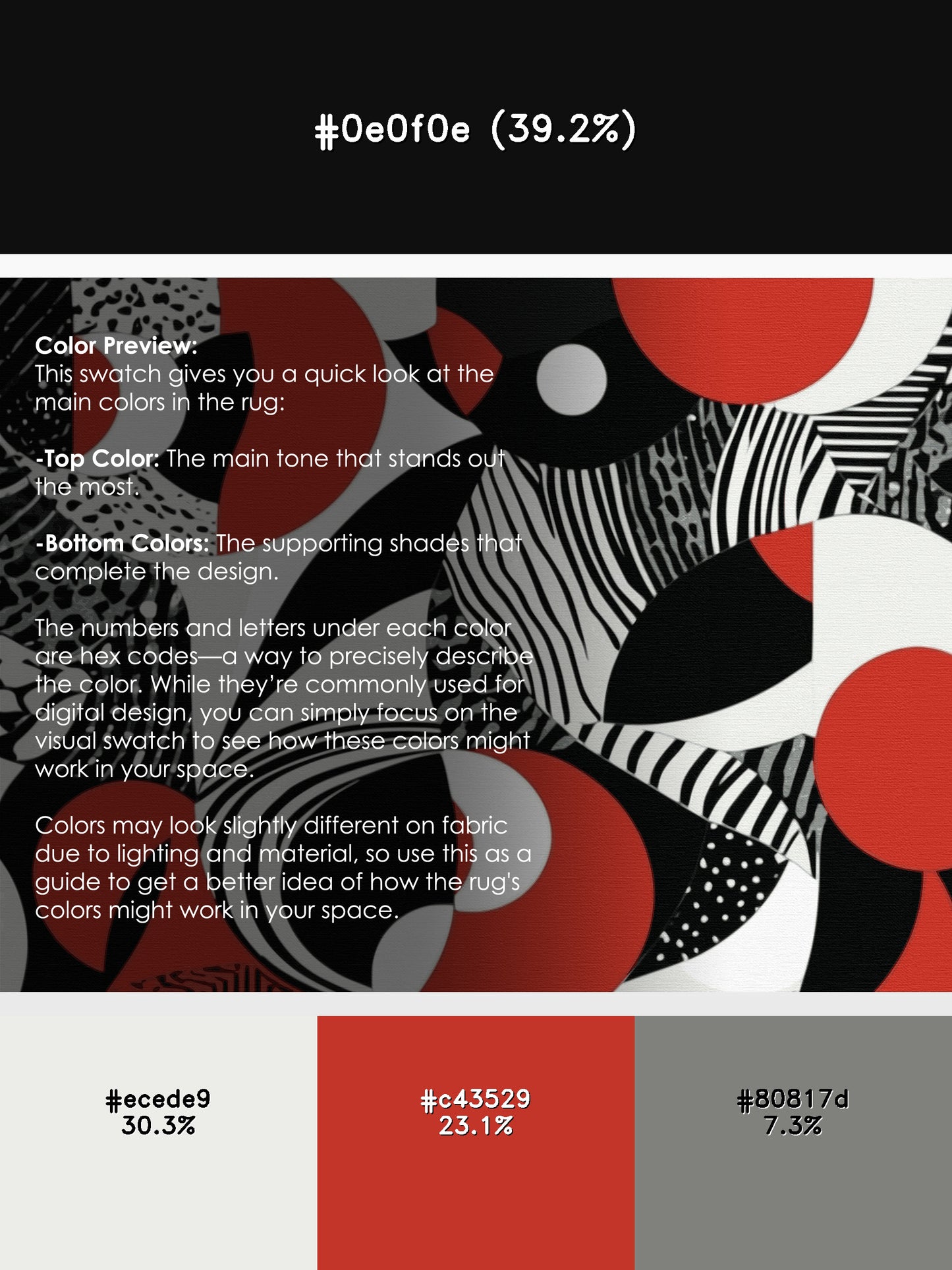 Scarlet Reflection Rug