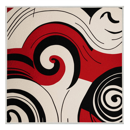 Scarlet Fracture Rug