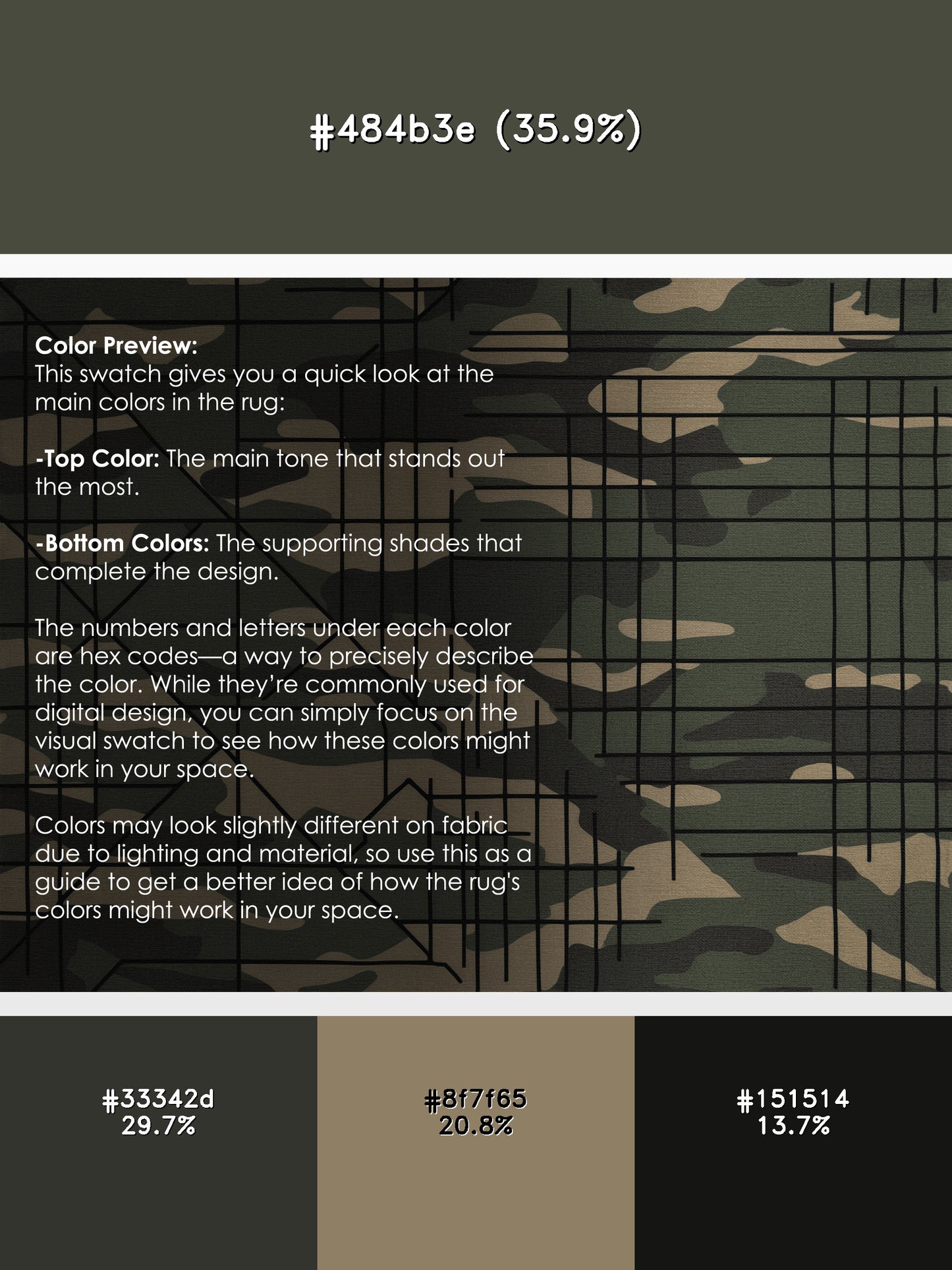 Topographic Flow Rug