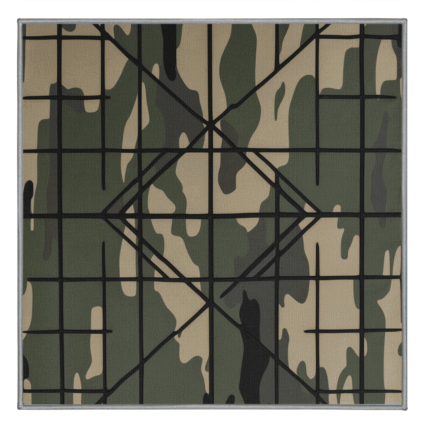 Grid Horizon Rug