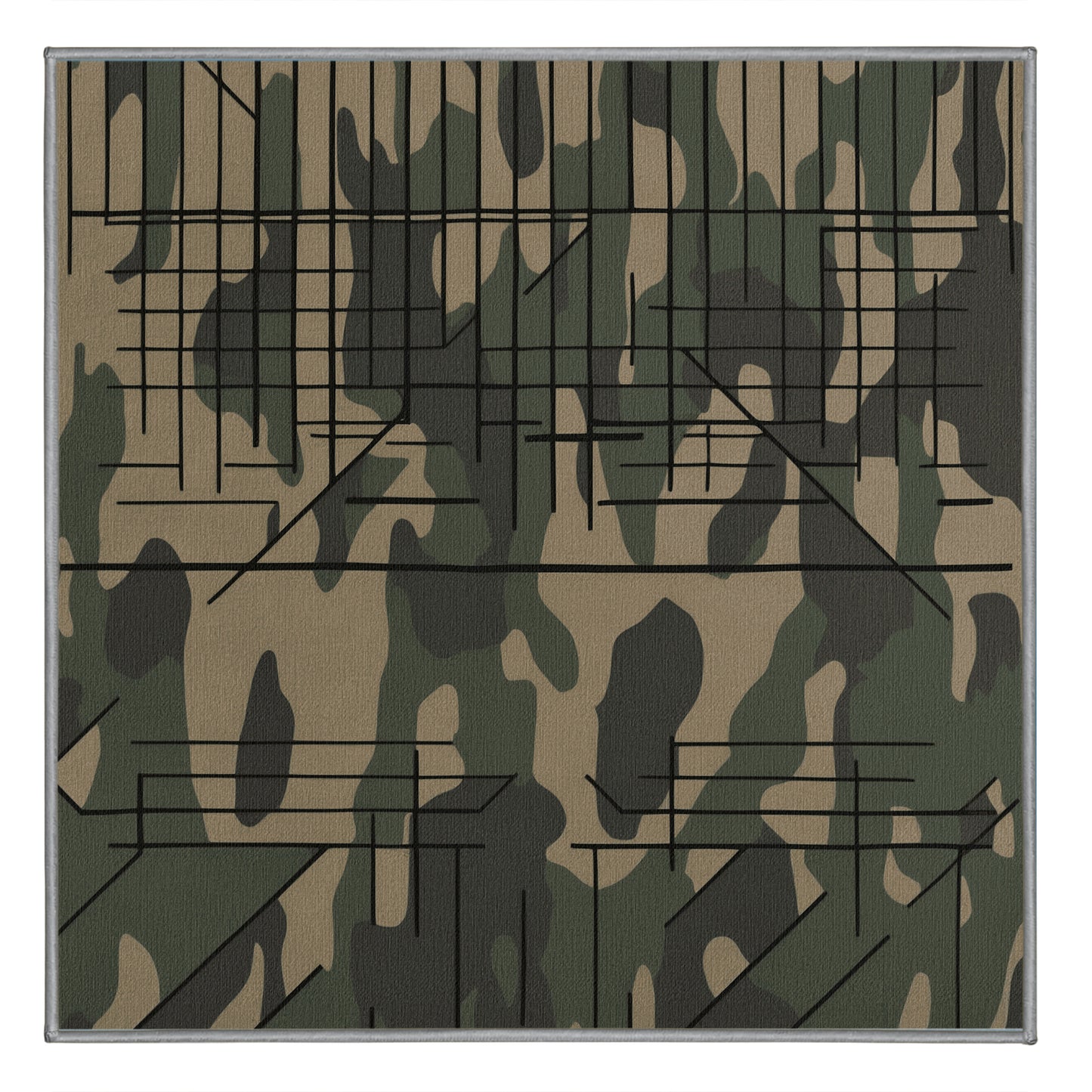 Camouflage Vertex Rug