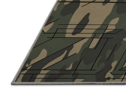 Camouflage Vertex Rug