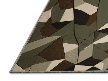 Geo Camouflage Rug