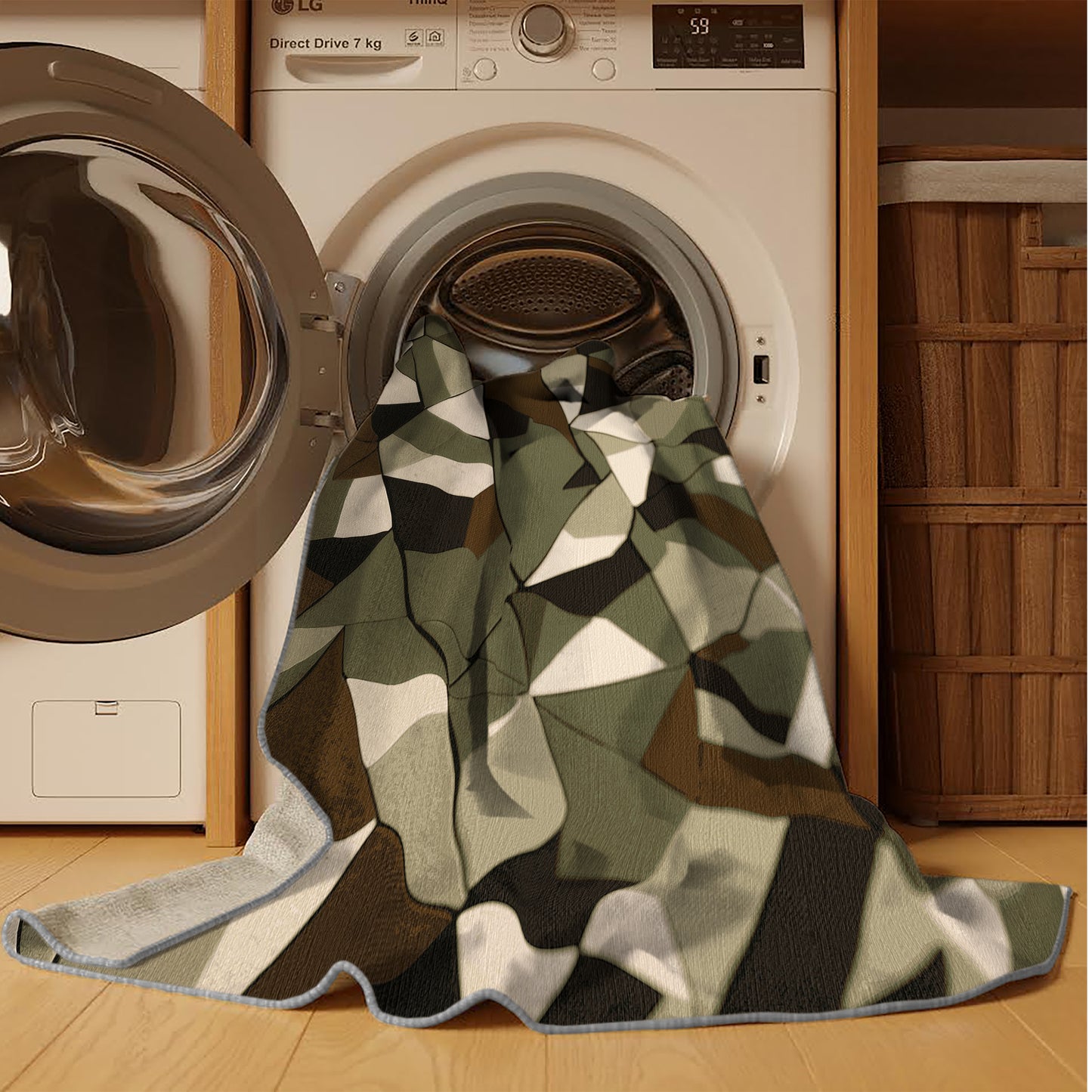 Geo Camouflage Rug