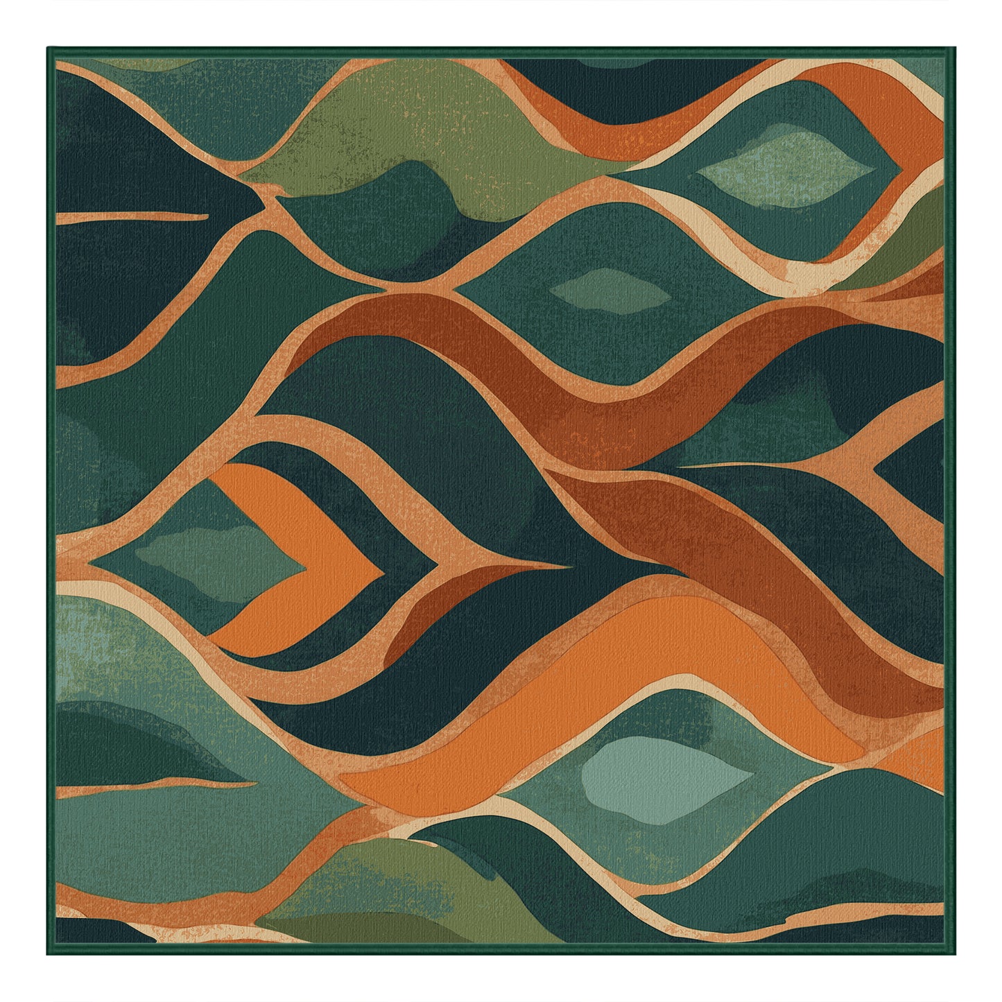 Forest Prime Mosaic Rug