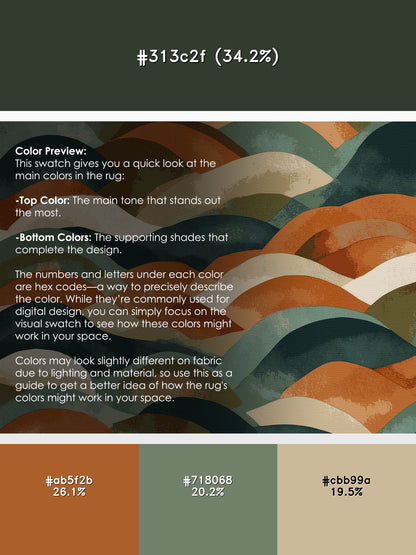 Woodland Waves Rug