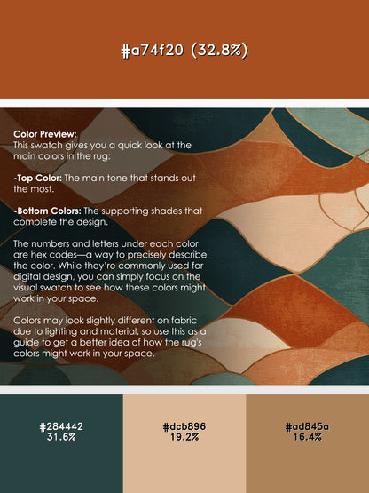 Crimson Canyon Rug