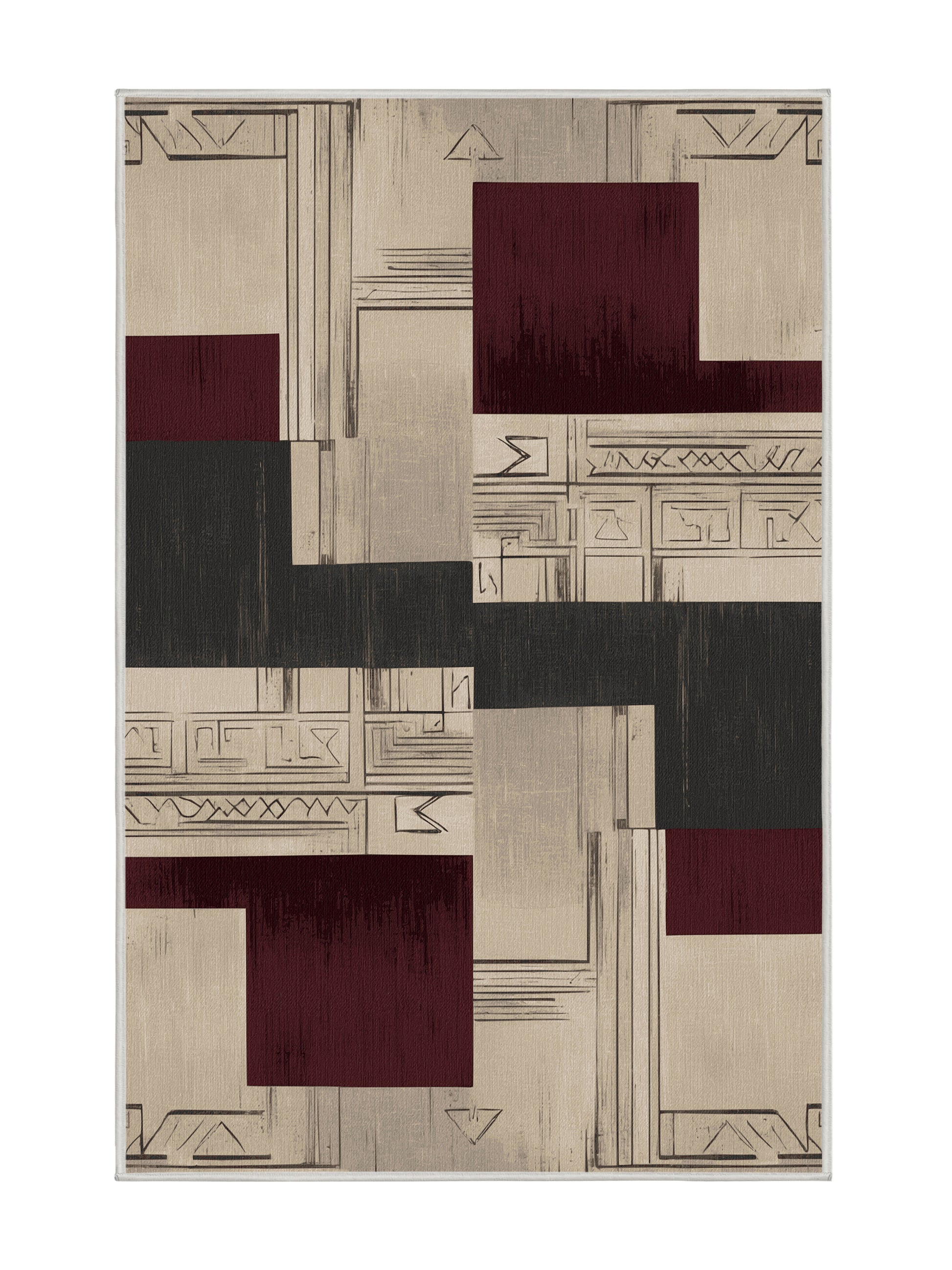 Timeless Tapestries Opulent Odyssey - Premium Golden Silk Modern Area Rug | Plush & Washable Options | Rugolution Home Decor