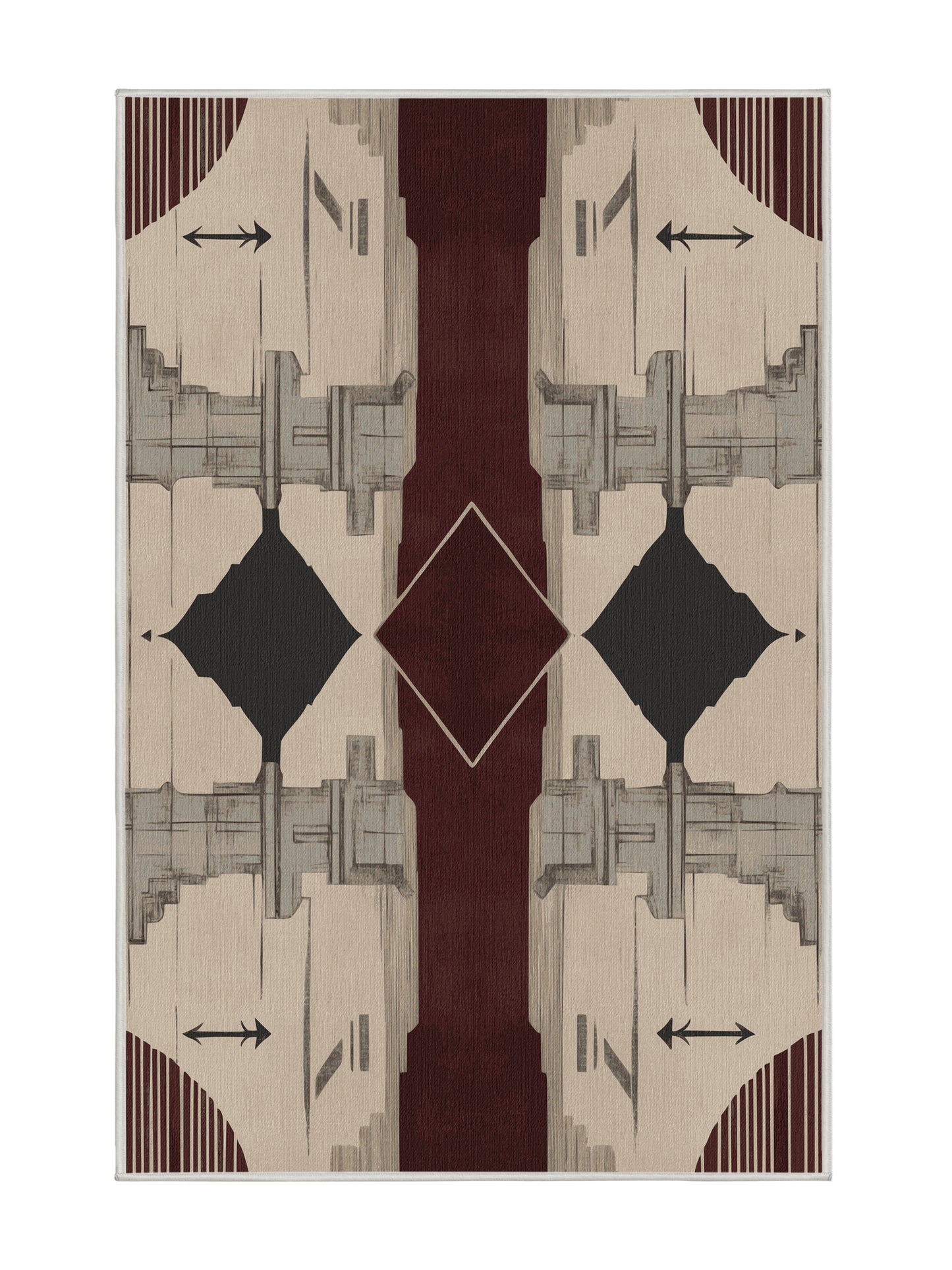 Timeless Tapestries Dynastic Dream - Premium Champagne Modern Area Rug | Plush & Washable Options | Rugolution Home Decor