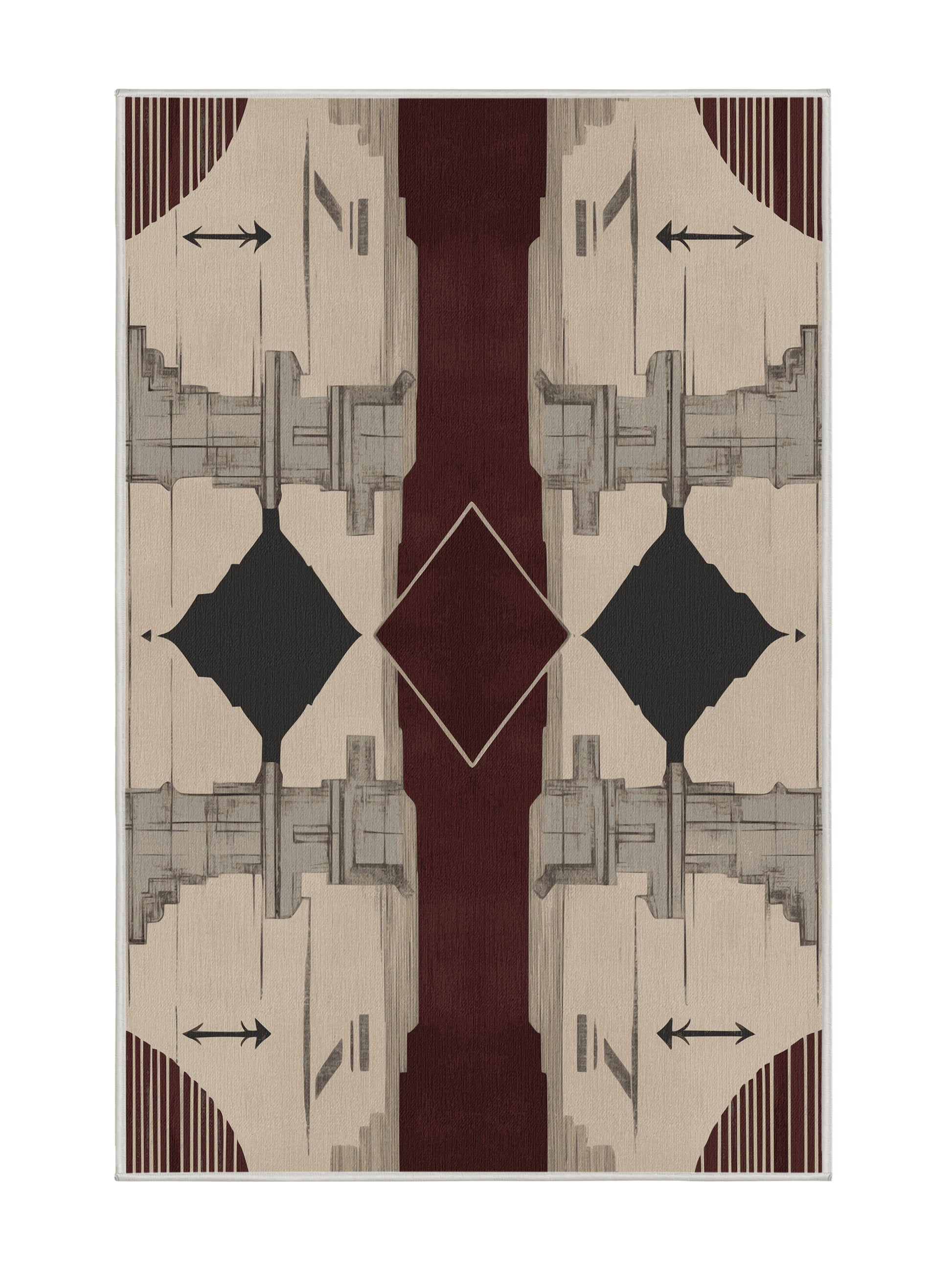 Timeless Tapestries Dynastic Dream - Premium Champagne Modern Area Rug | Plush & Washable Options | Rugolution Home Decor