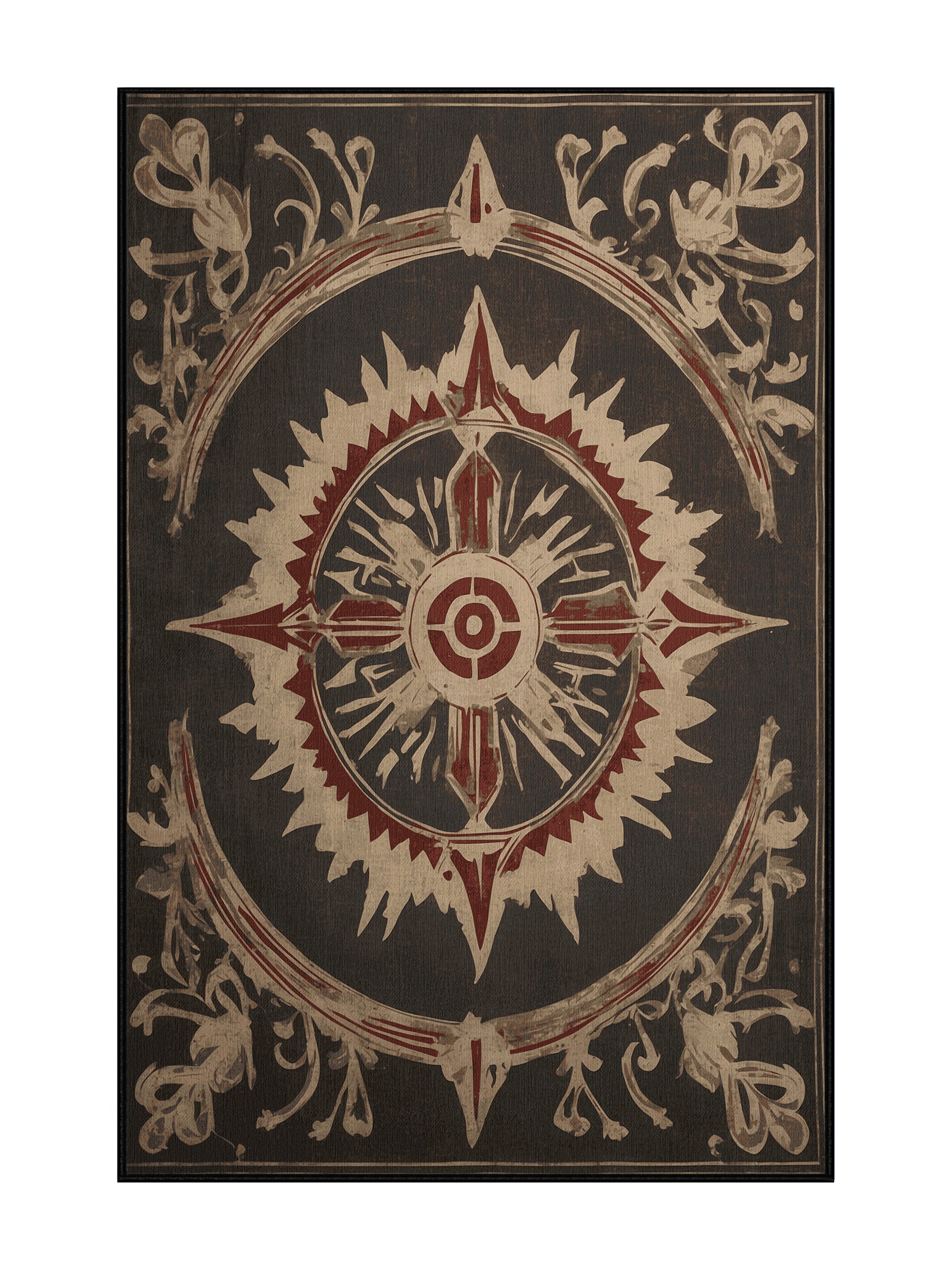 Timeless Tapestries Archive Aesthetics - Premium Taupe Modern Area Rug | Plush & Washable Options | Rugolution Home Decor