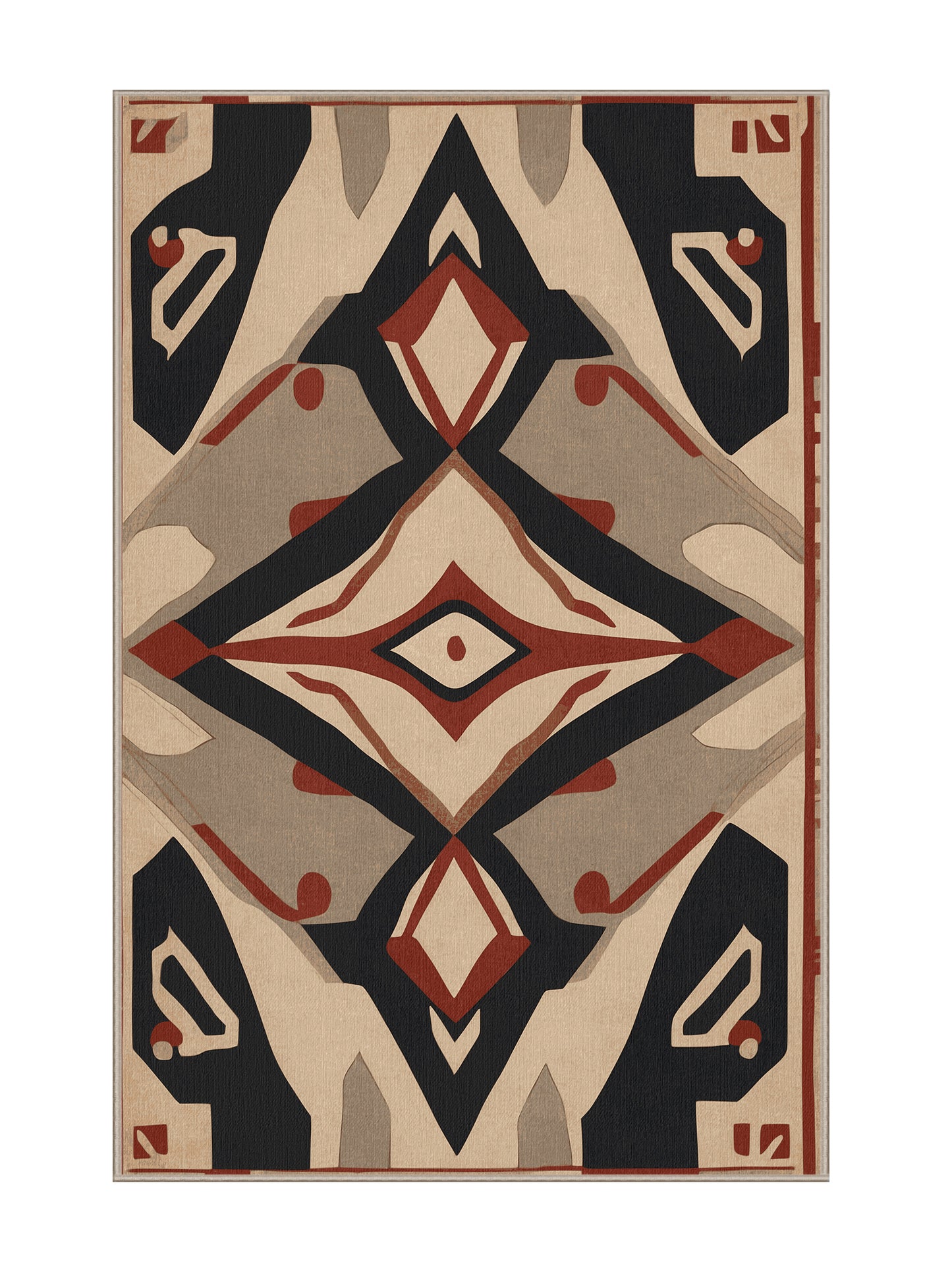 Timeless Tapestries Classic Bloom - Premium Tan (W3C) Modern Area Rug | Plush & Washable Options | Rugolution Home Decor