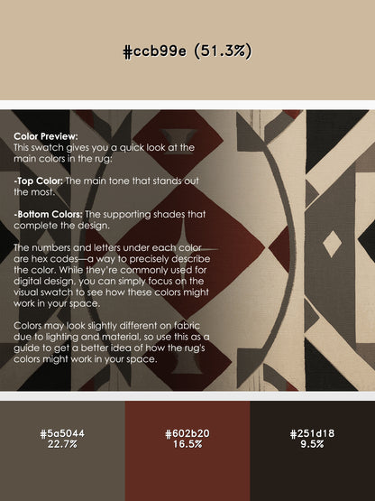 Chronicle Canvas Rug